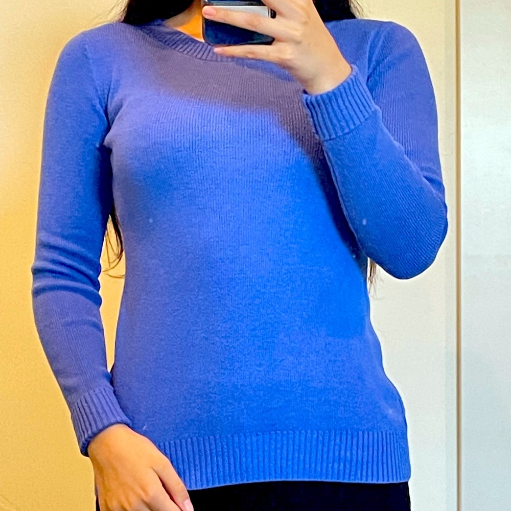 Blue Express Fitted Sweater Size S/P
